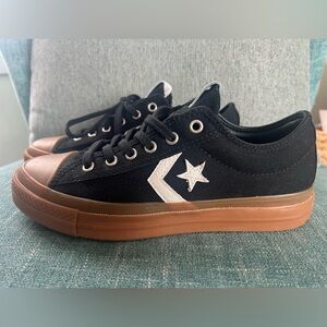Converse Star Player 76 OX Black and White Sneakers